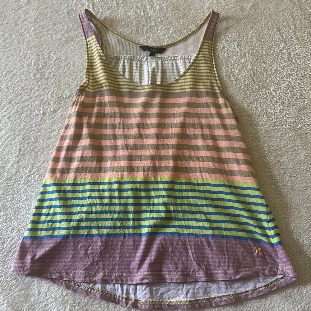 Hurley Colorful Striped Tank Top S